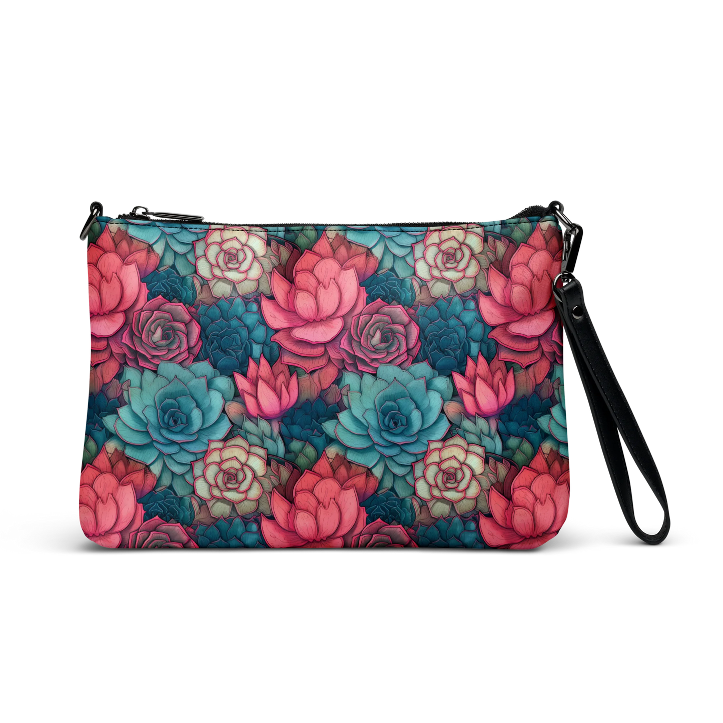 Bright Eternal Flowers Fantasy Crossbody Bag