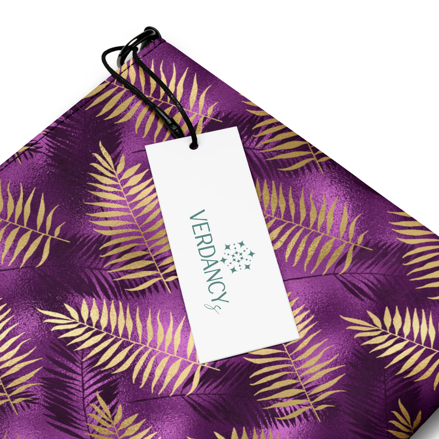 Violet & Gold Tropical Magic Crossbody Bag