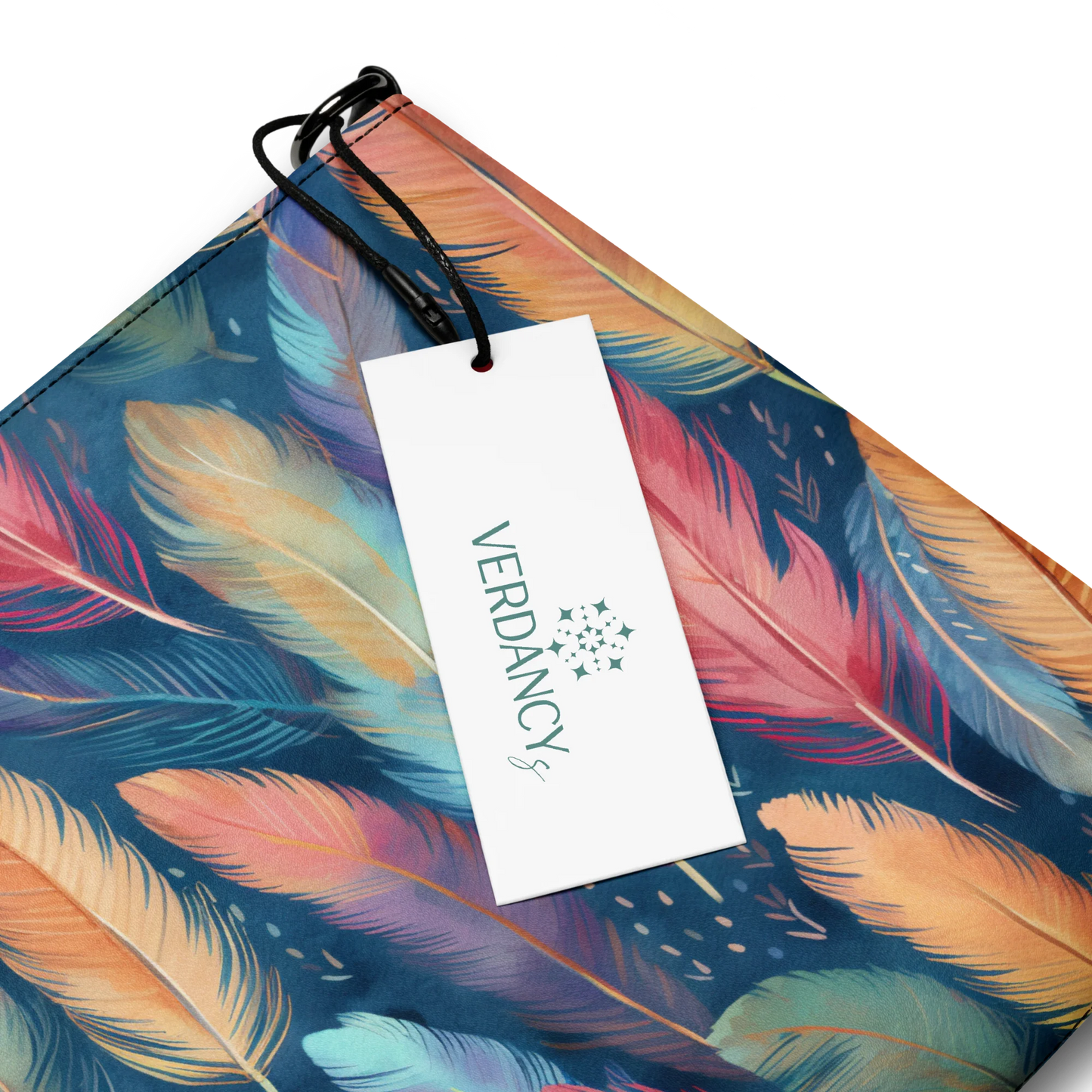 Dance of Wild Birds' Feathers Crossbody Bag