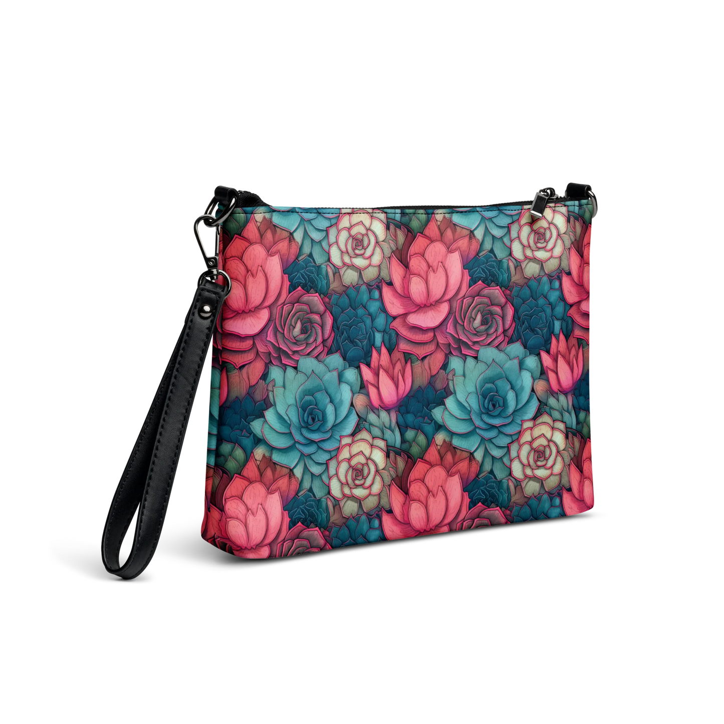 Bright Eternal Flowers Fantasy Crossbody Bag