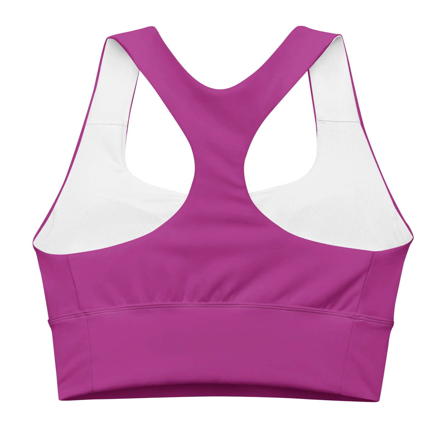 Blooming Violet Basic Longline Sports Bra