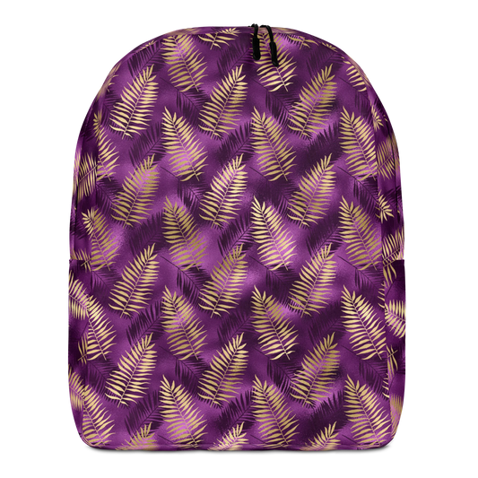 Violet & Gold Tropical Magic Backpack