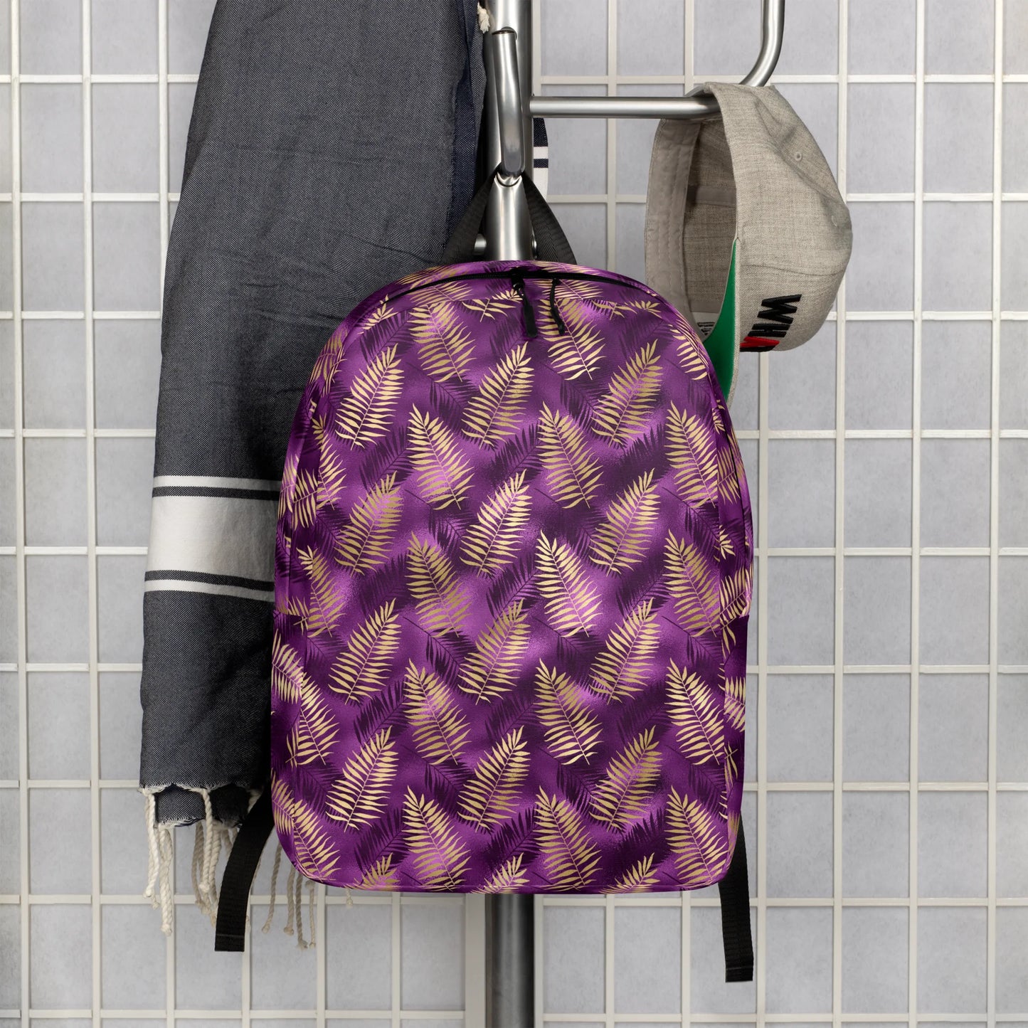 Violet & Gold Tropical Magic Backpack