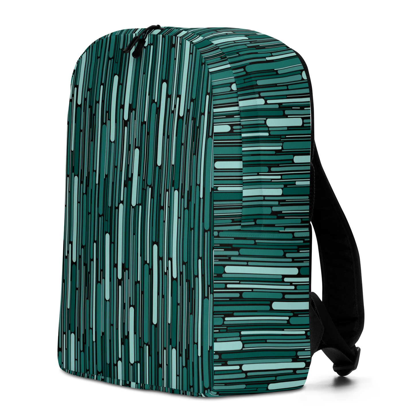 Green Rain Ornament Backpack