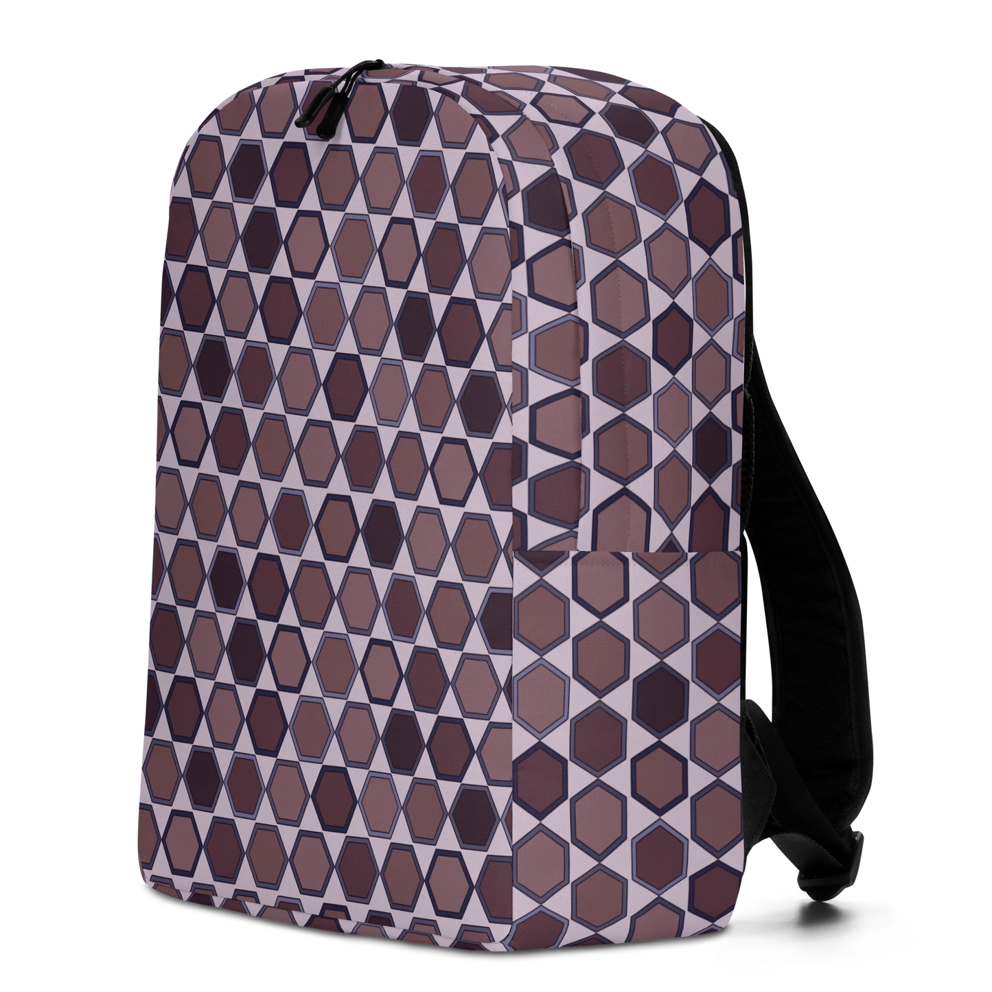 Wine Honeycombs Abstraction Backpack