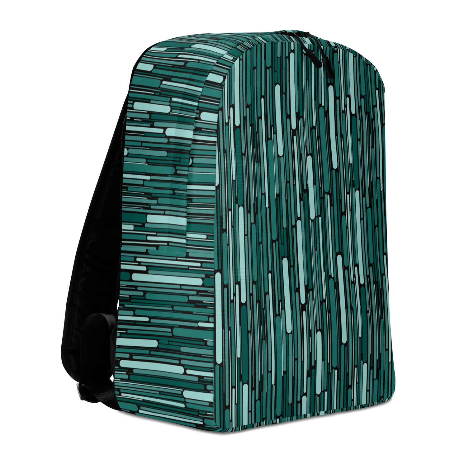 Green Rain Ornament Backpack