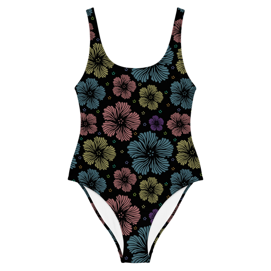Clean Floral Vibes One-Piece Swimsuit