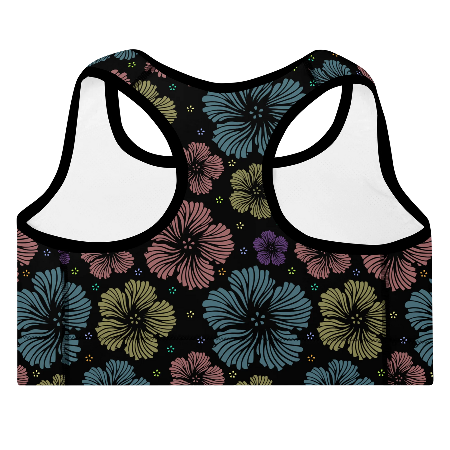 Clean Floral Vibes Sports Bra