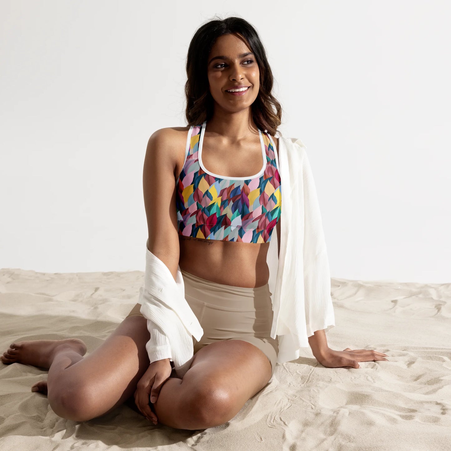 Lush Foliage Sports Bra