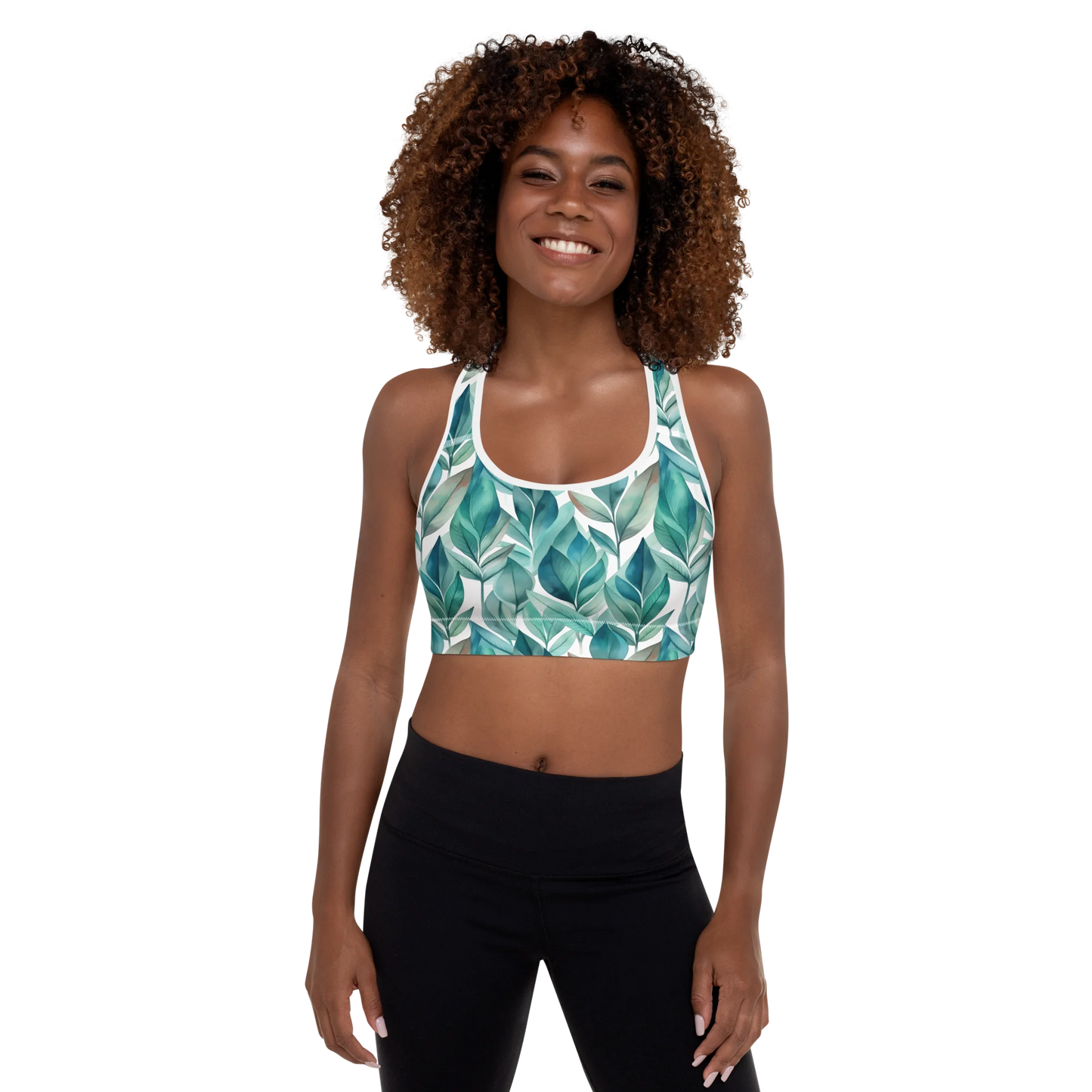 Leafy Chic Sports Bra