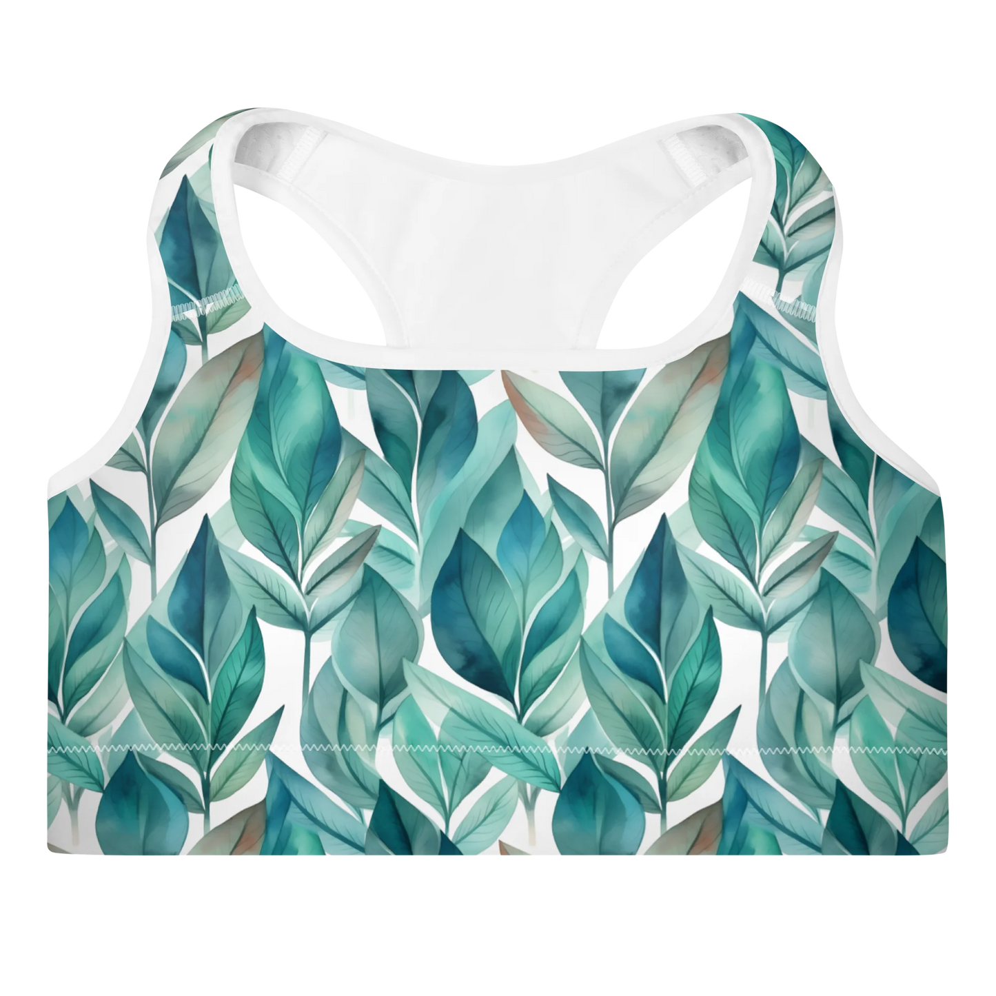 Leafy Chic Sports Bra