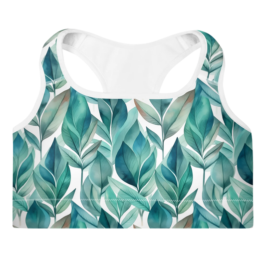 Leafy Chic Sports Bra