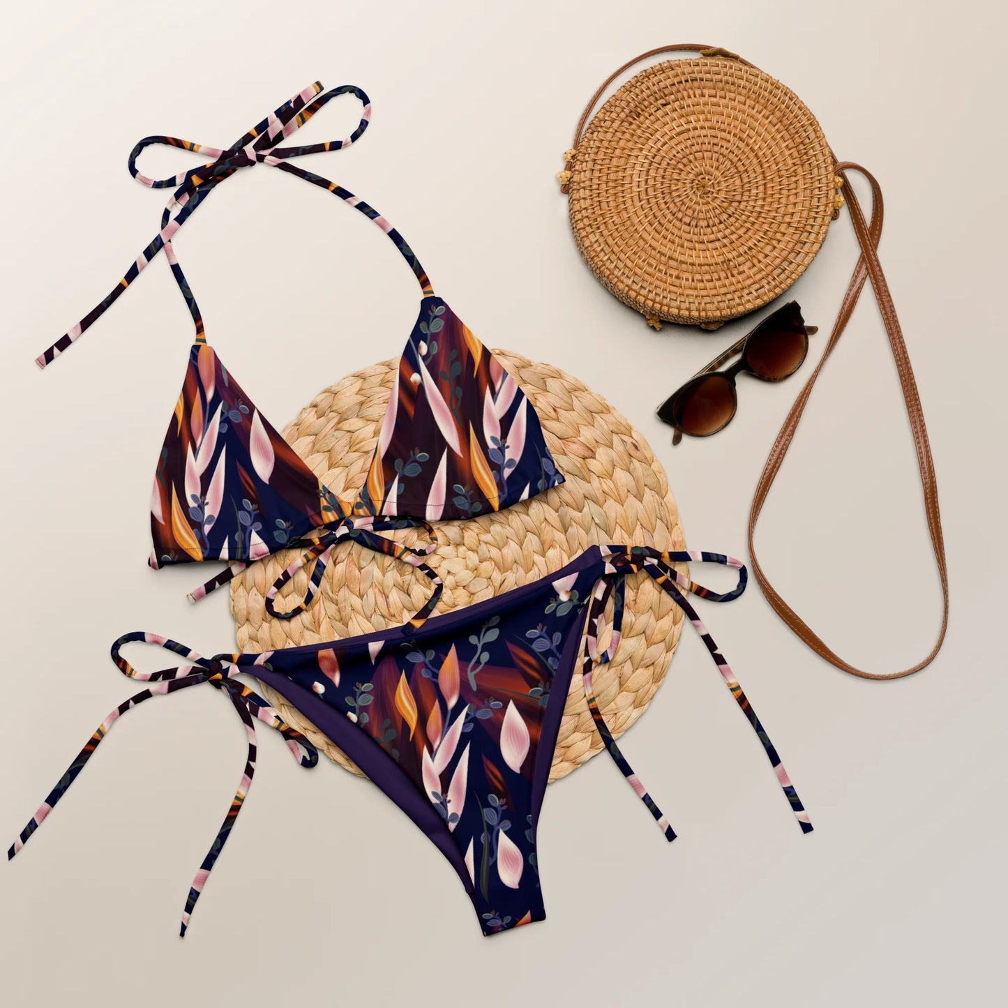 Tropical Paradise Recycled Bikini