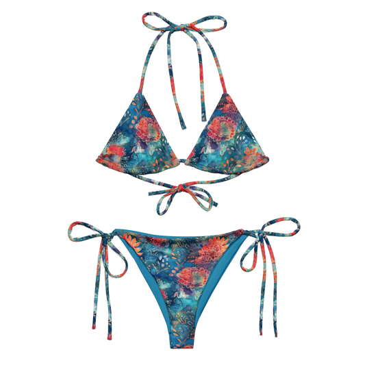 Ethereal Meadow Recycled String Bikini