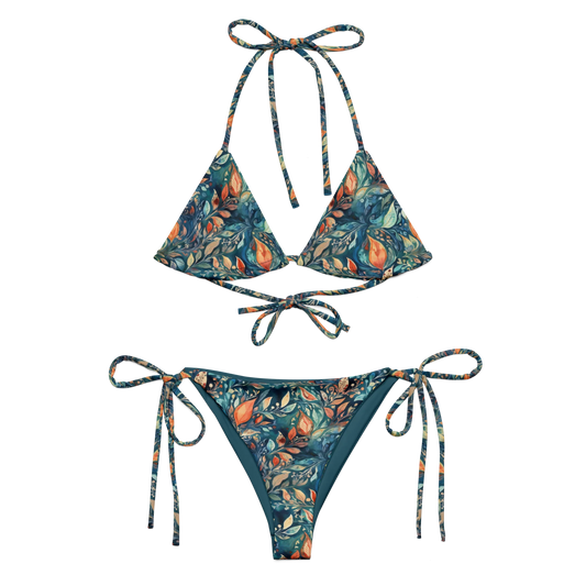 Bohemian Bloom Recycled String Bikini