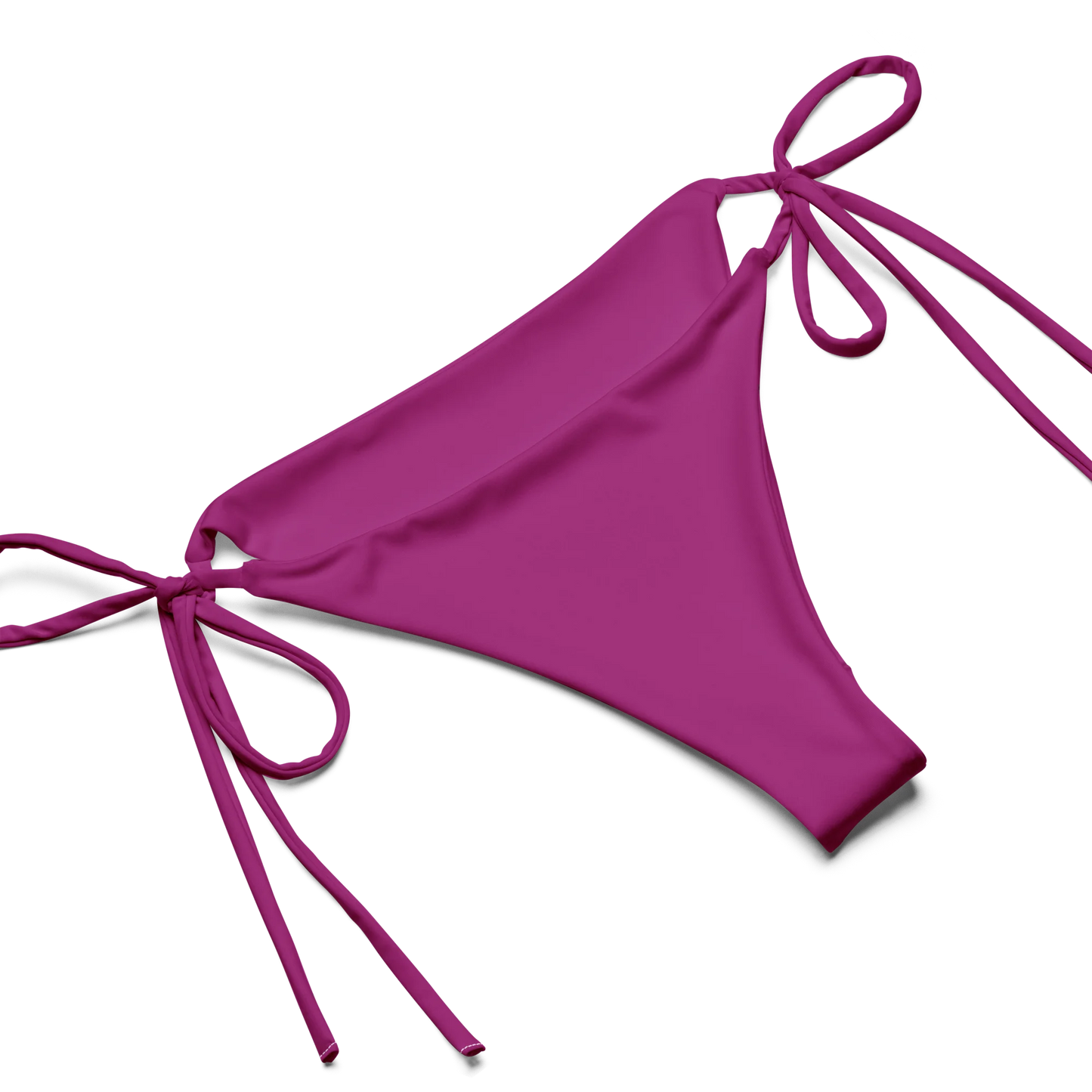 Blooming Violet Basic Recycled String Bikini