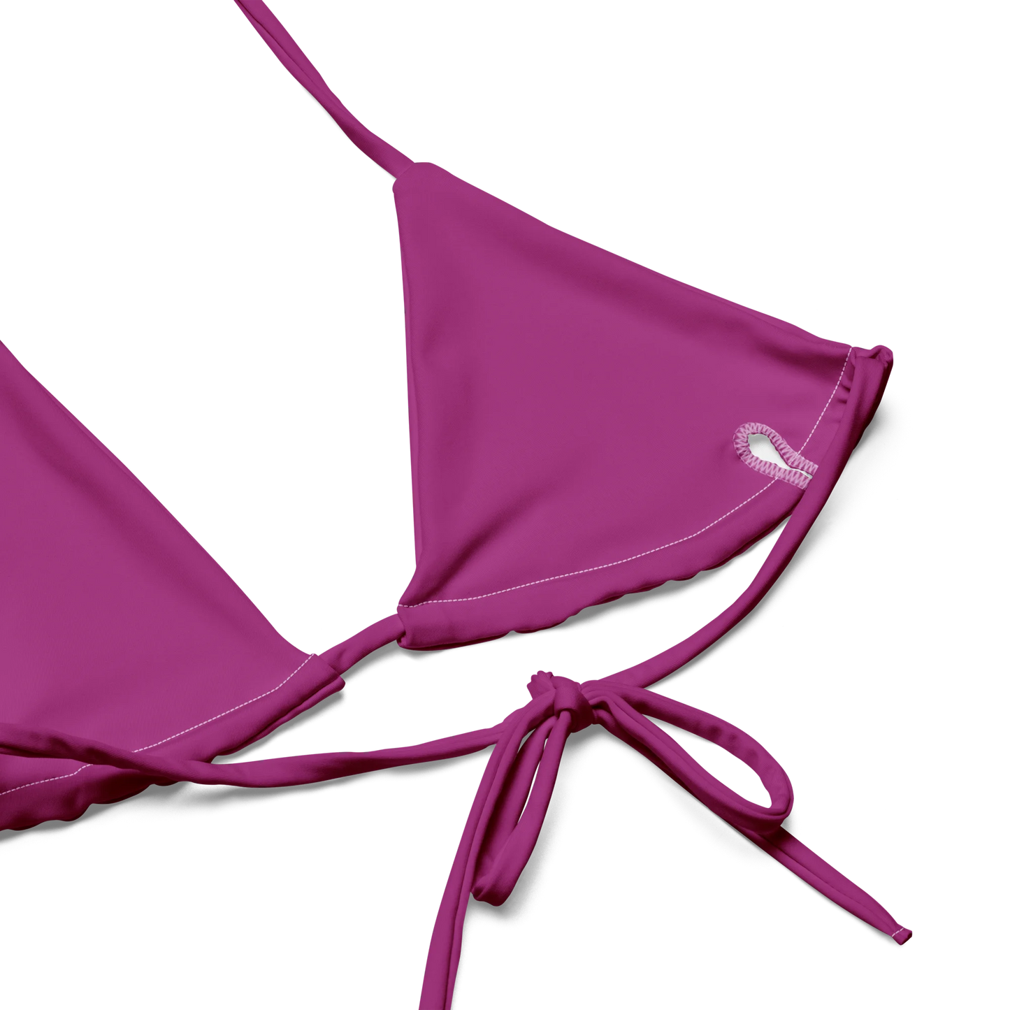 Blooming Violet Basic Recycled String Bikini