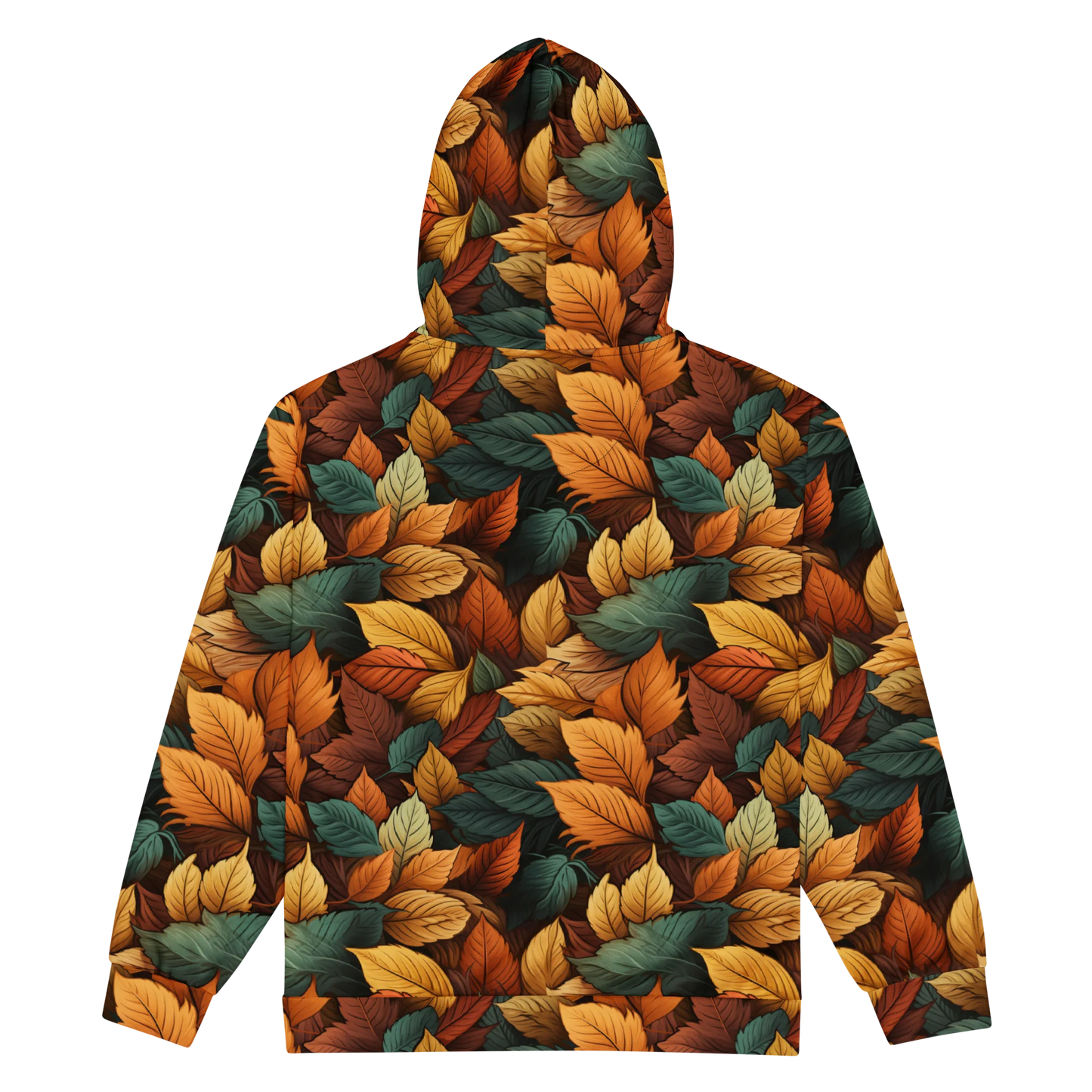 Rustling Autumn Attire Zip Hoodie