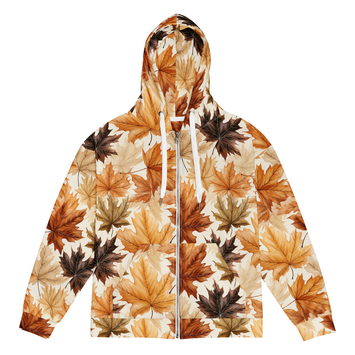 Autumn Glow Zip Hoodie