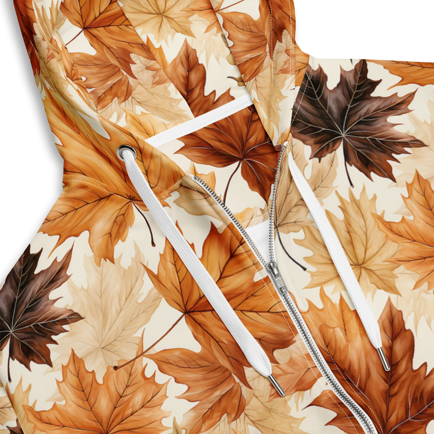 Autumn Glow Zip Hoodie