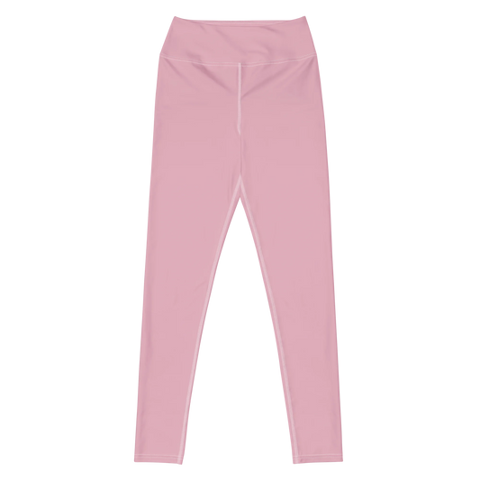 Soft Pink Basic Yoga Leggings