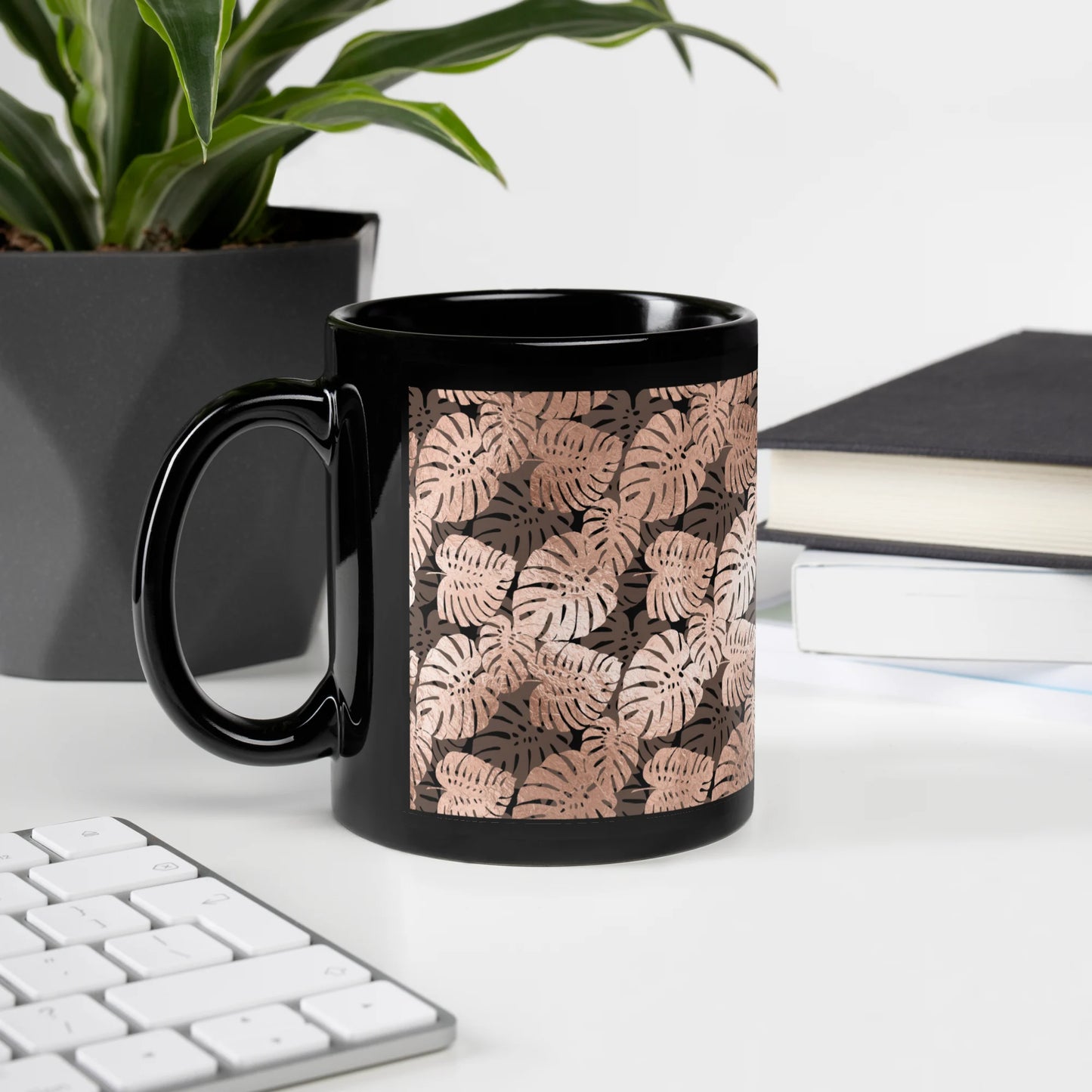 Jungle Queen Black Mug