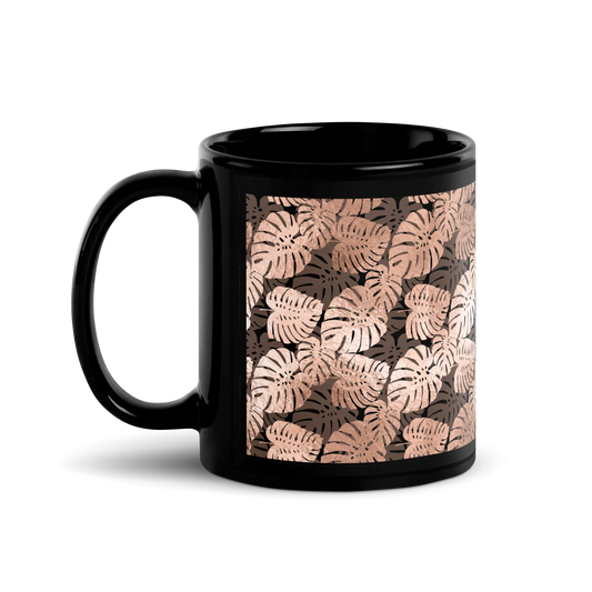 Jungle Queen Black Mug