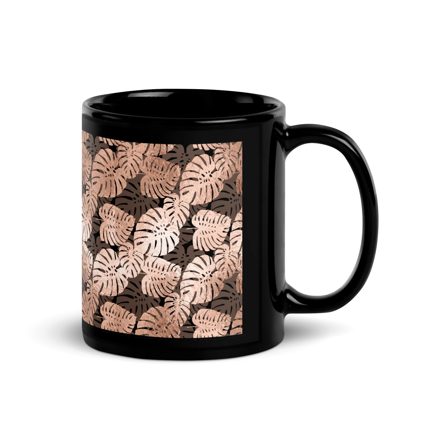 Jungle Queen Black Mug