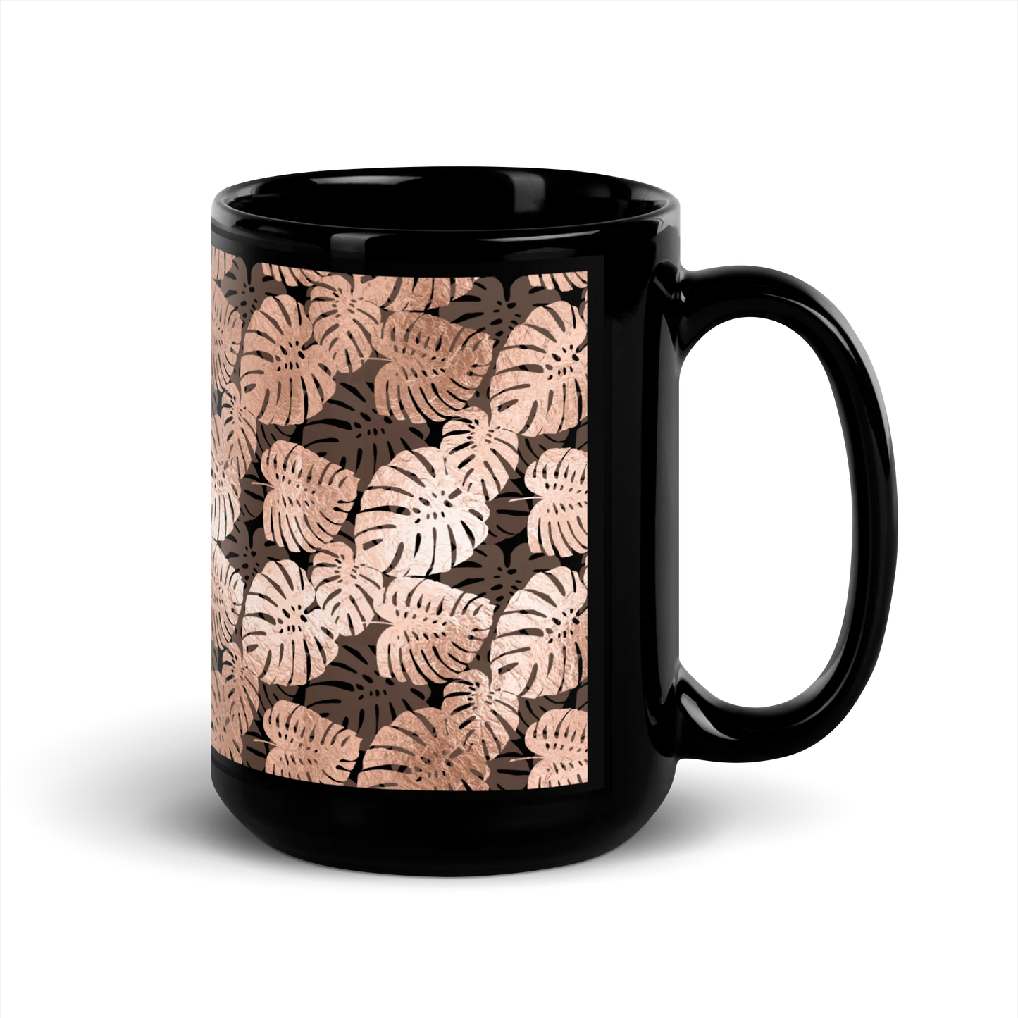 Jungle Queen Black Mug