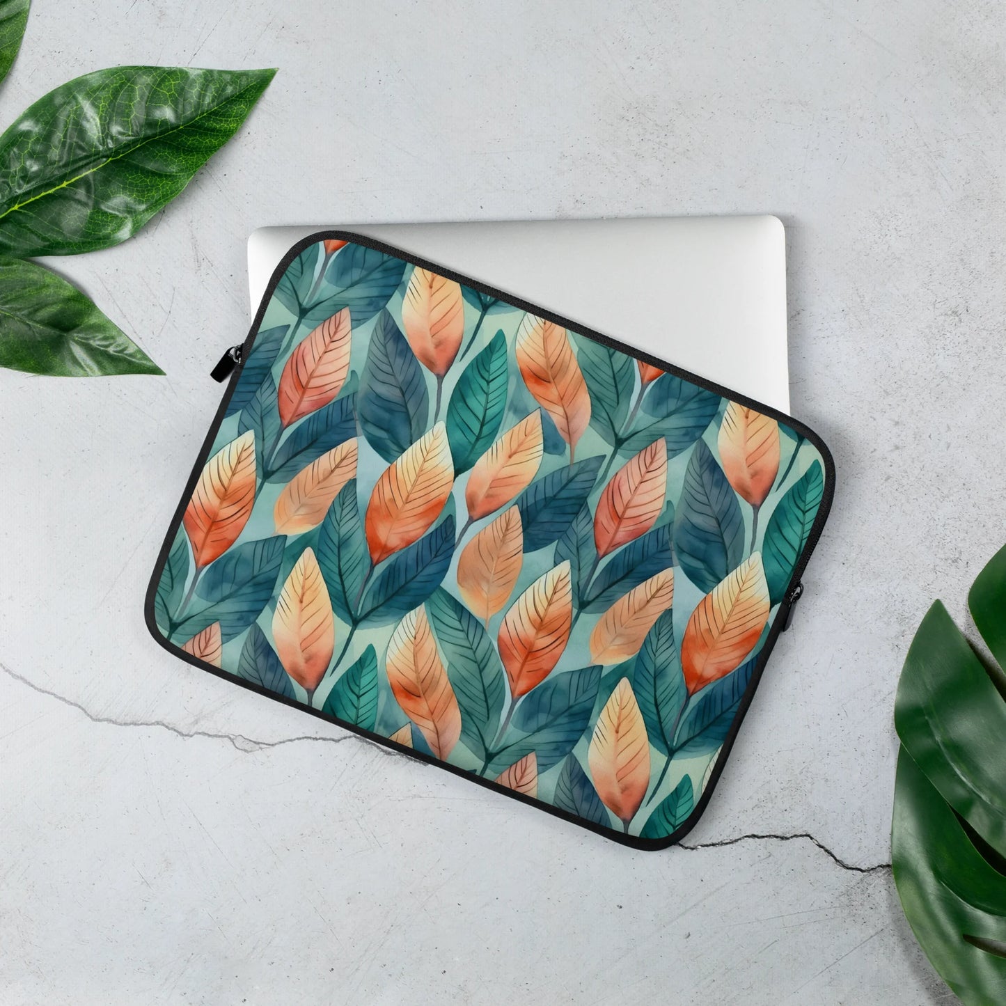 Leafy Minimalism Laptop Sleeve