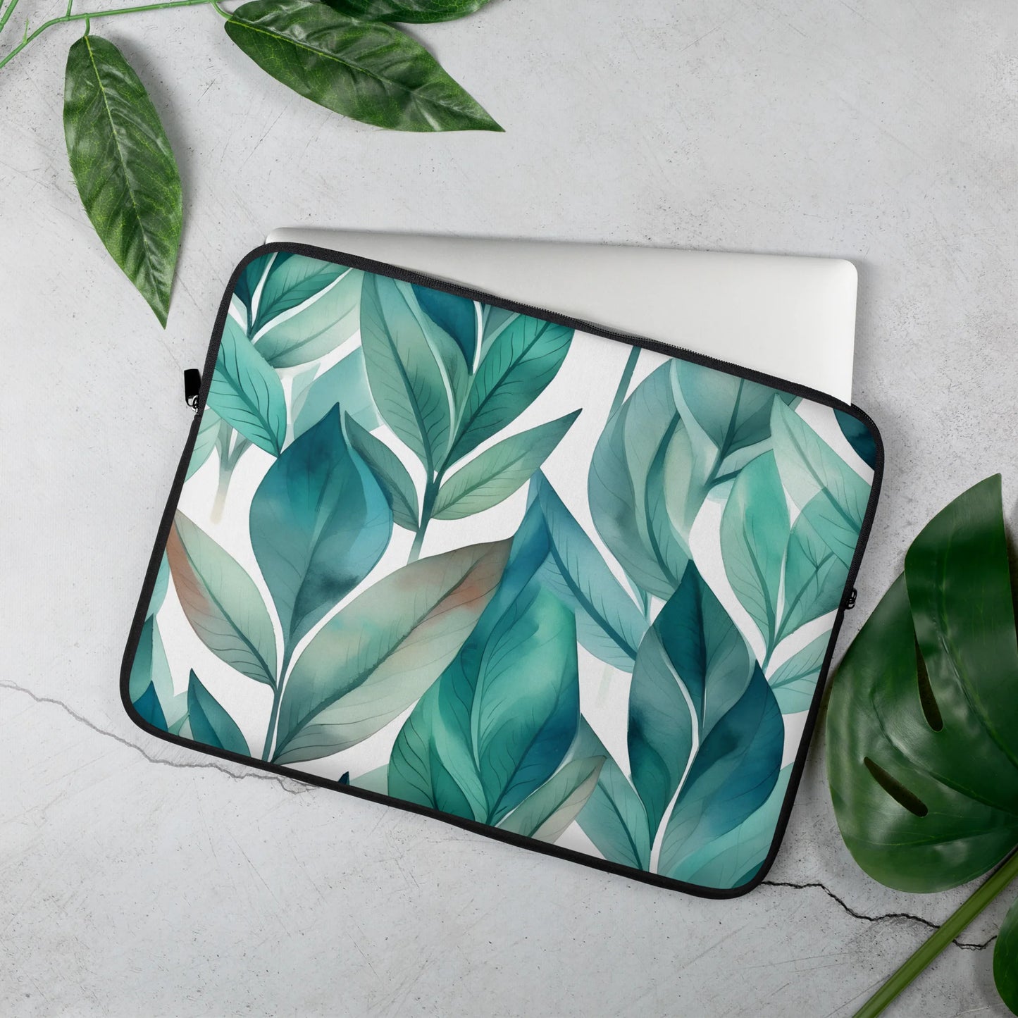 Leafy Chic Laptop Sleeve