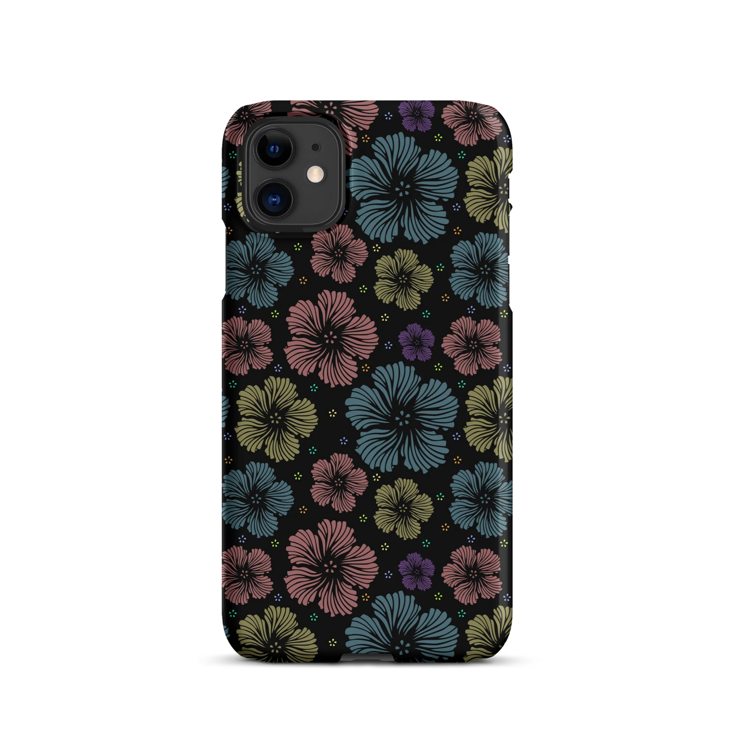 Clean Floral Vibes iPhone Case