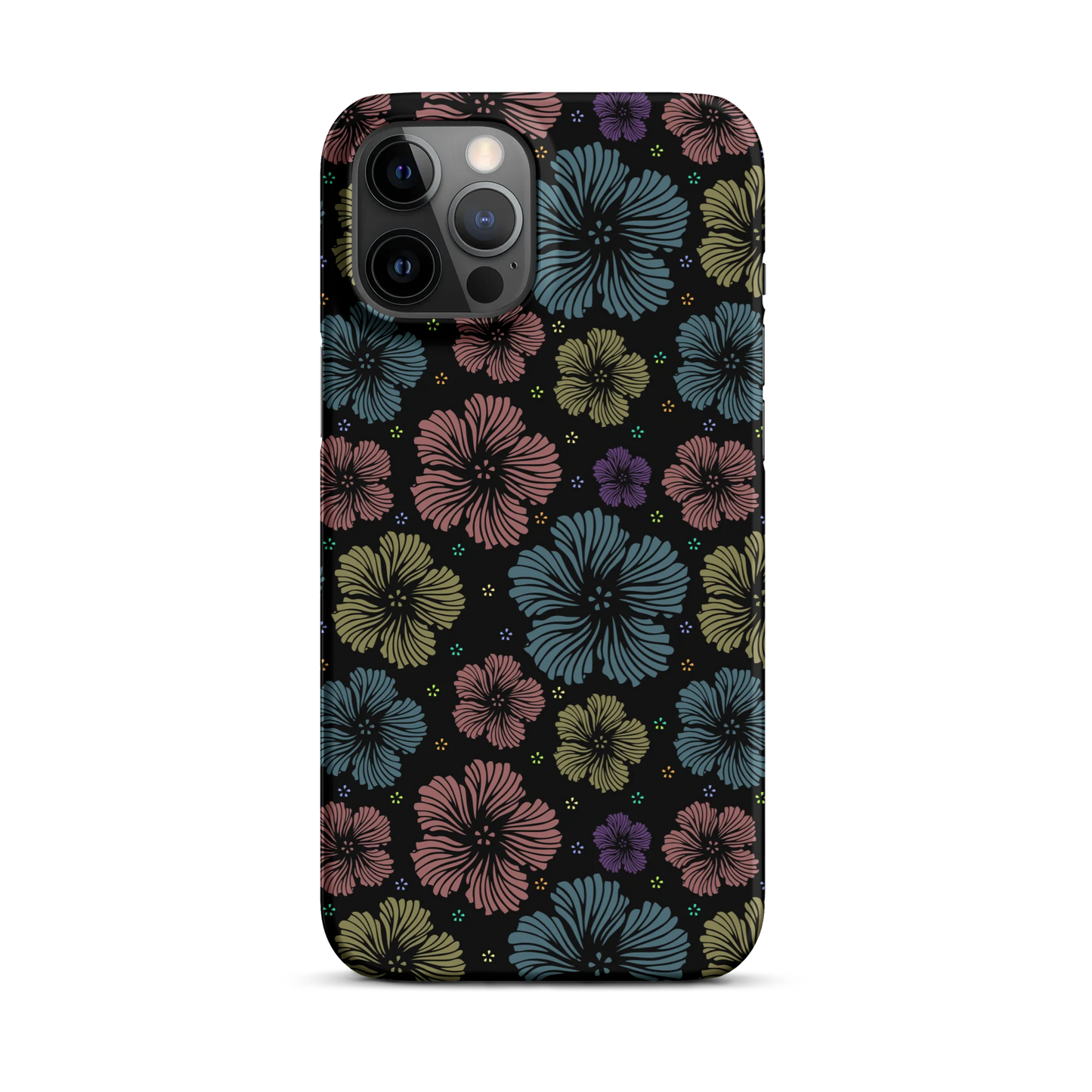 Clean Floral Vibes iPhone Case