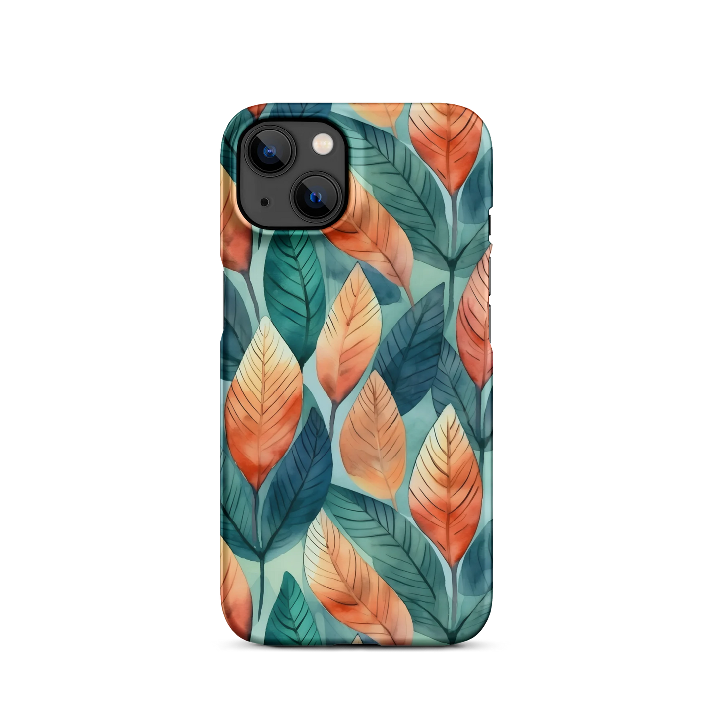 Leafy Minimalism iPhone Case