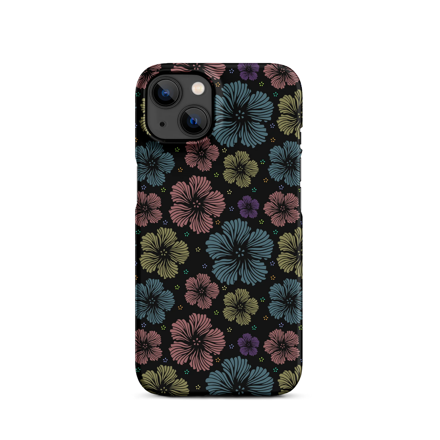 Clean Floral Vibes iPhone Case