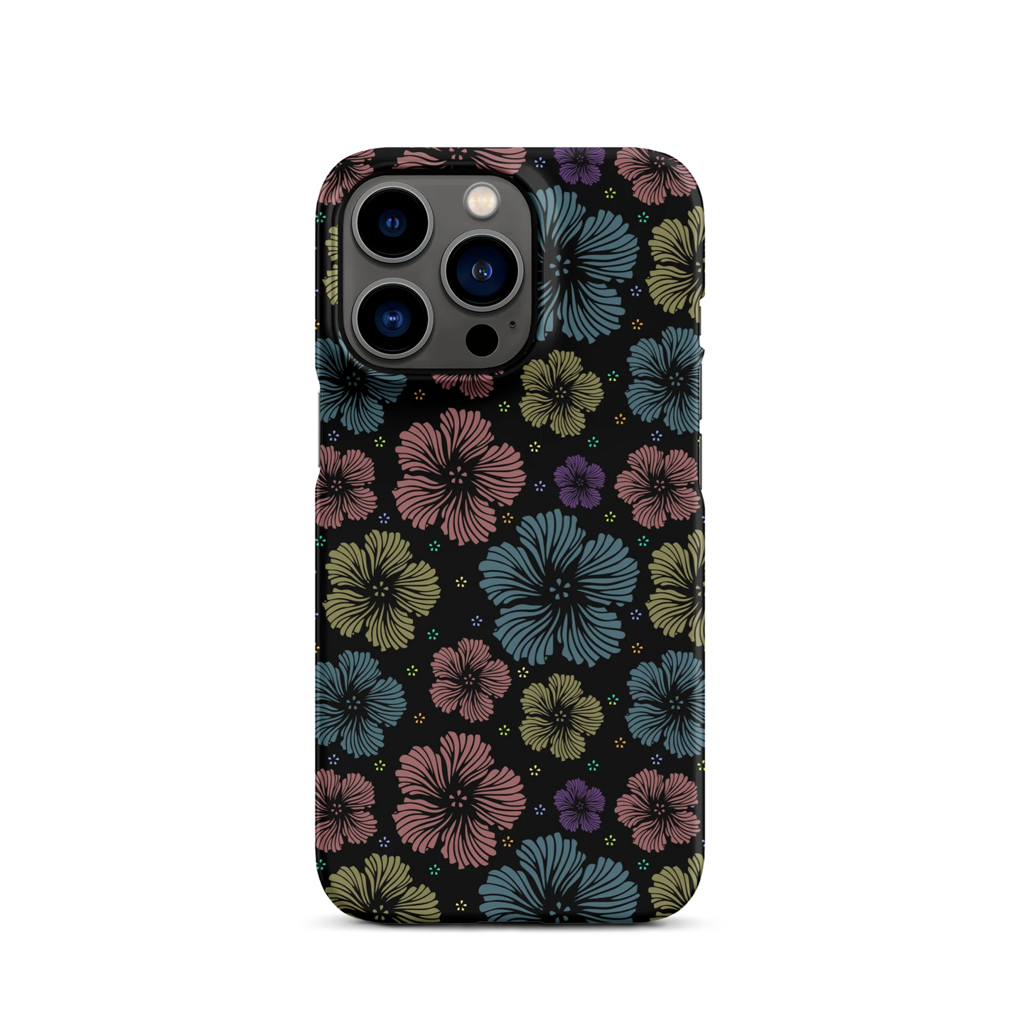 Clean Floral Vibes iPhone Case