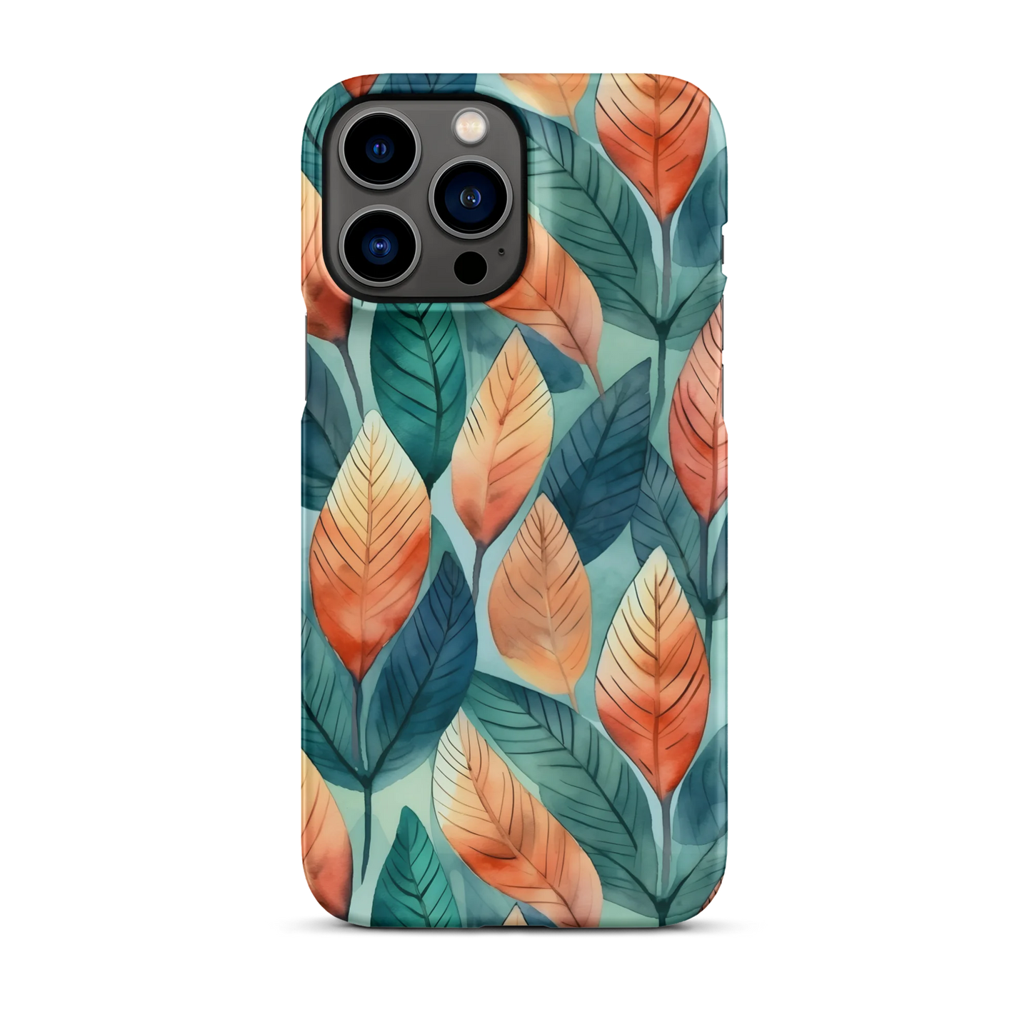 Leafy Minimalism iPhone Case