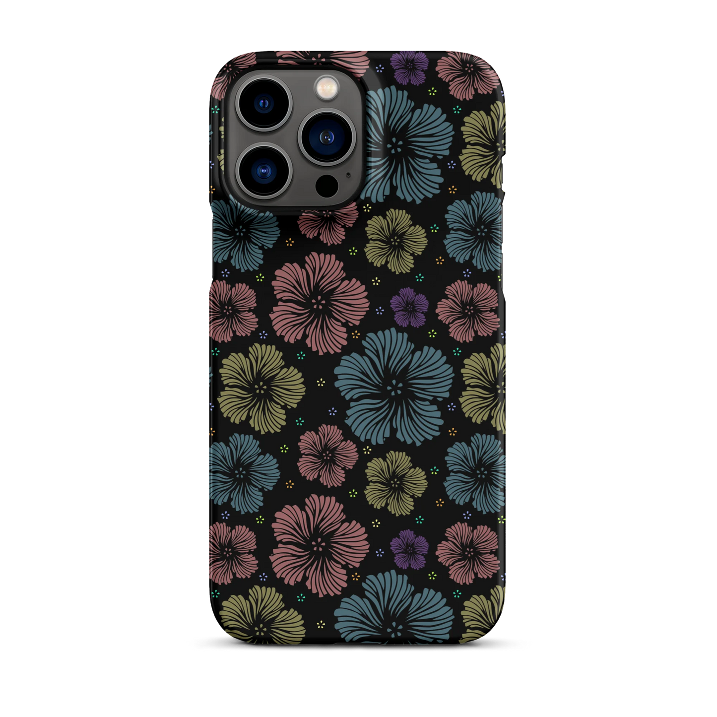 Clean Floral Vibes iPhone Case