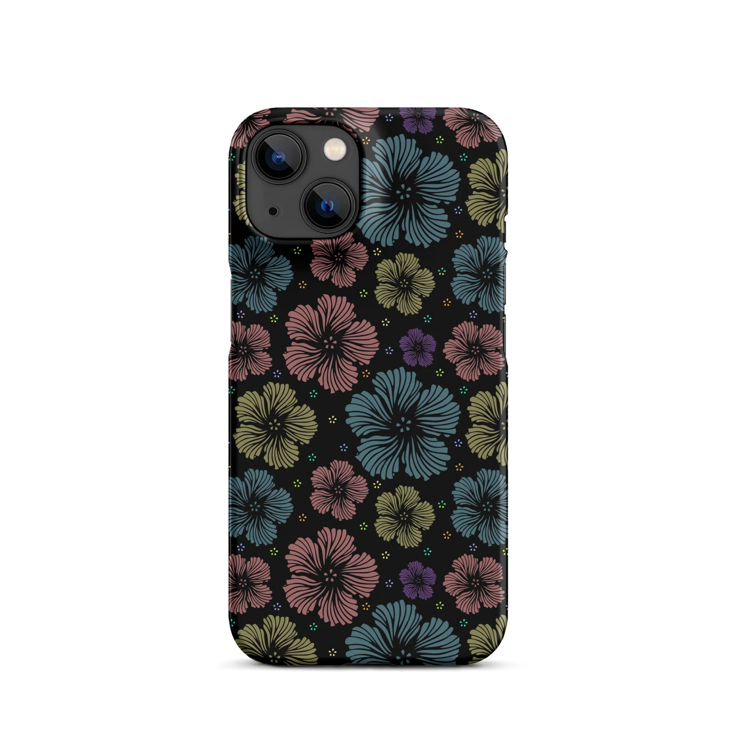 Clean Floral Vibes iPhone Case