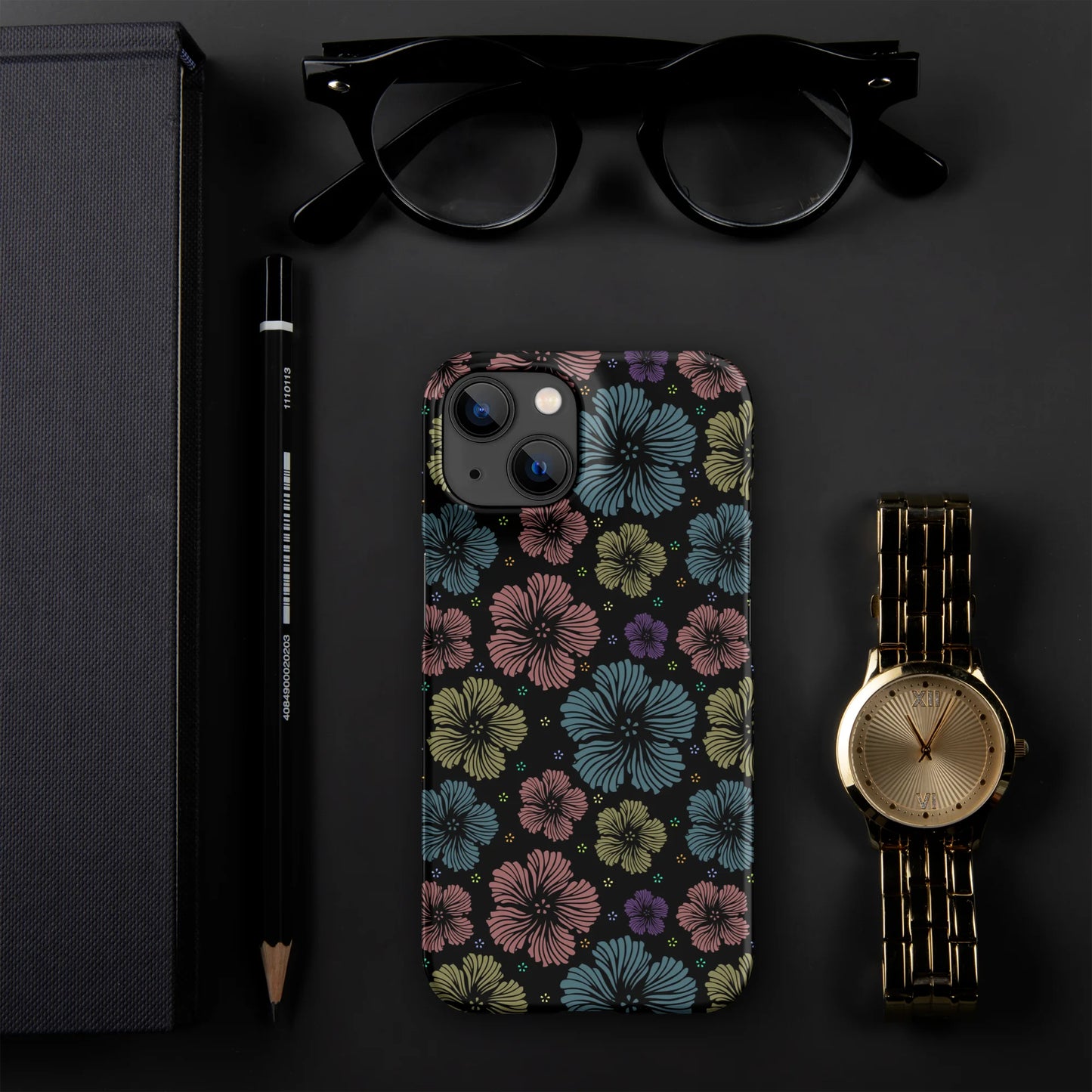 Clean Floral Vibes iPhone Case