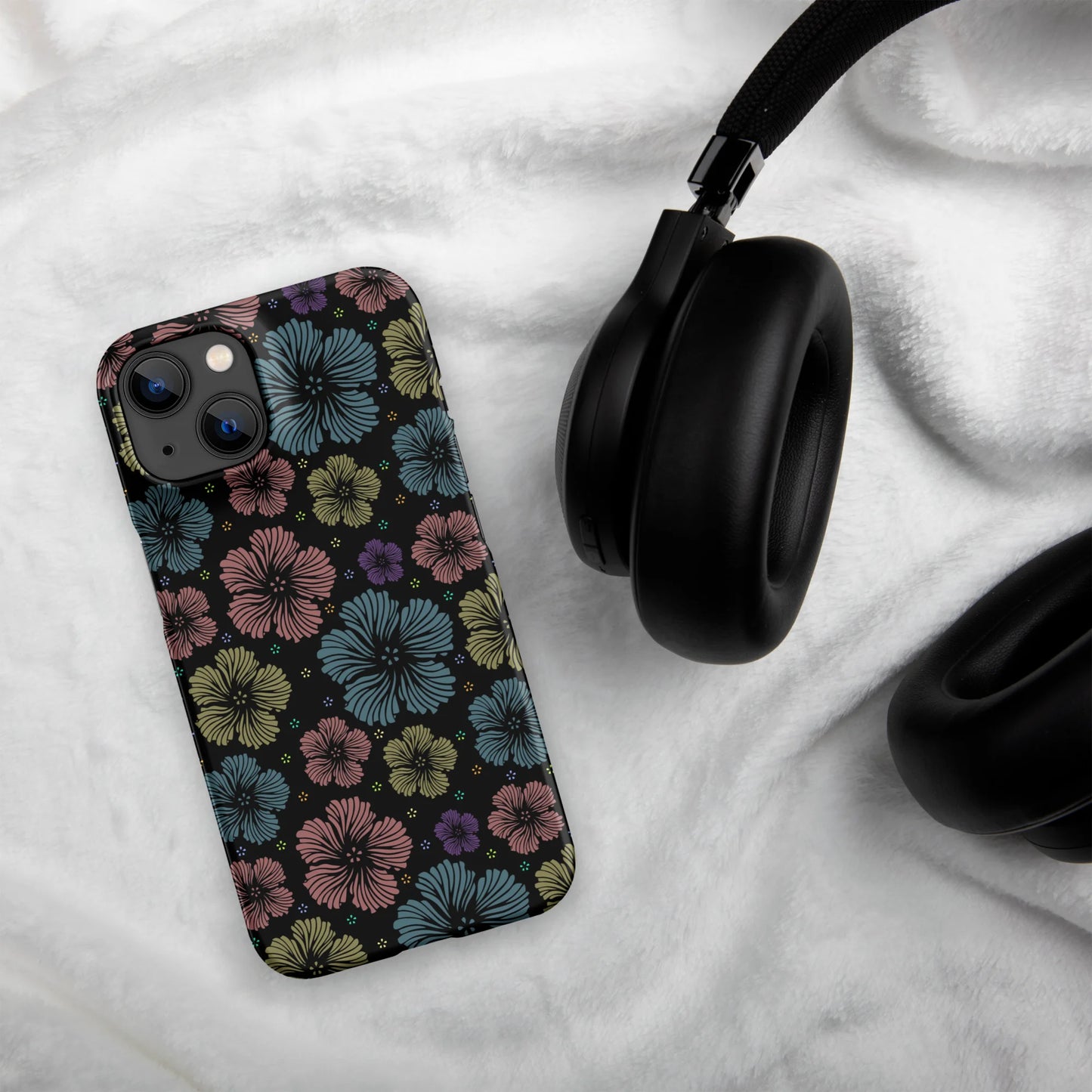 Clean Floral Vibes iPhone Case