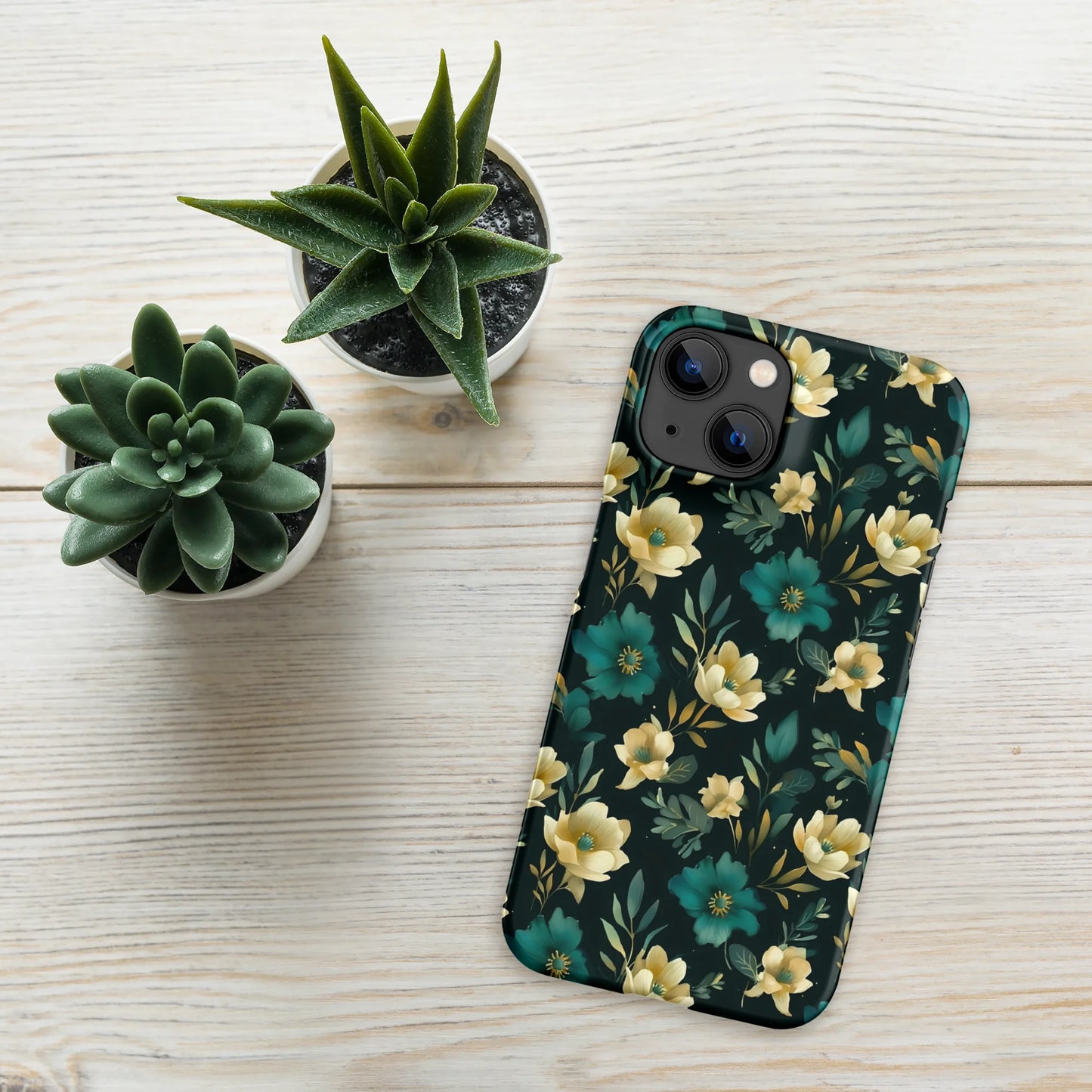 Minimalist Blooms iPhone Case