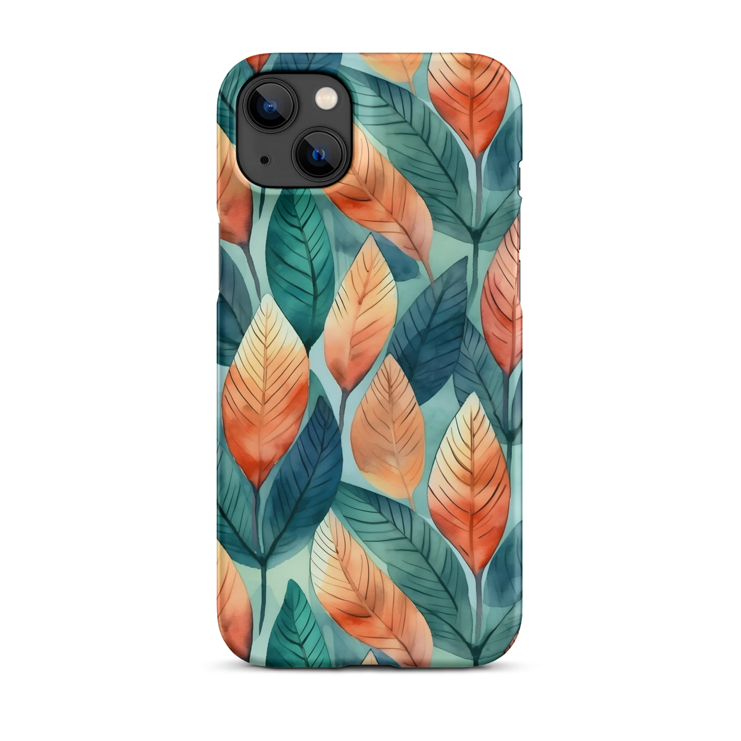 Leafy Minimalism iPhone Case