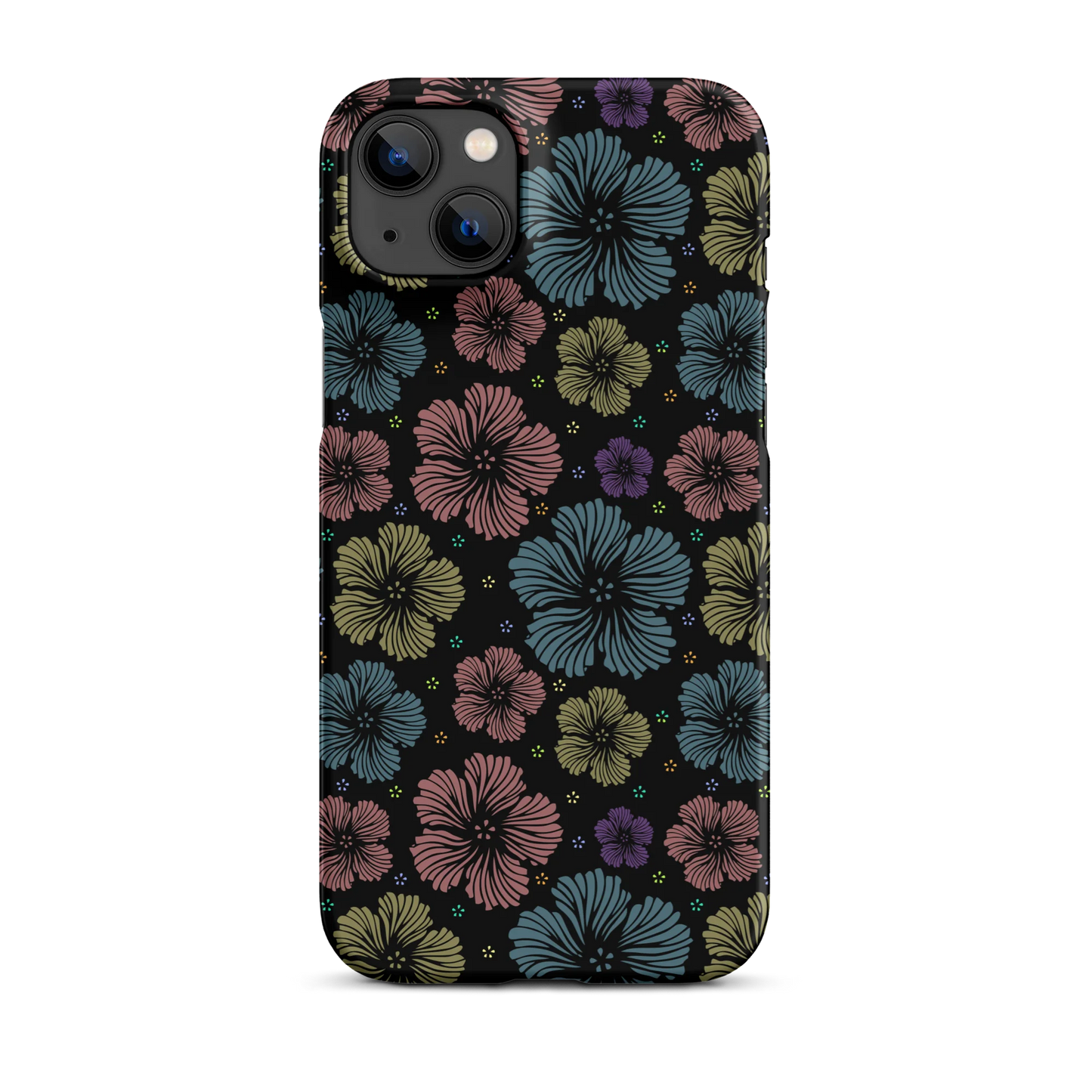 Clean Floral Vibes iPhone Case