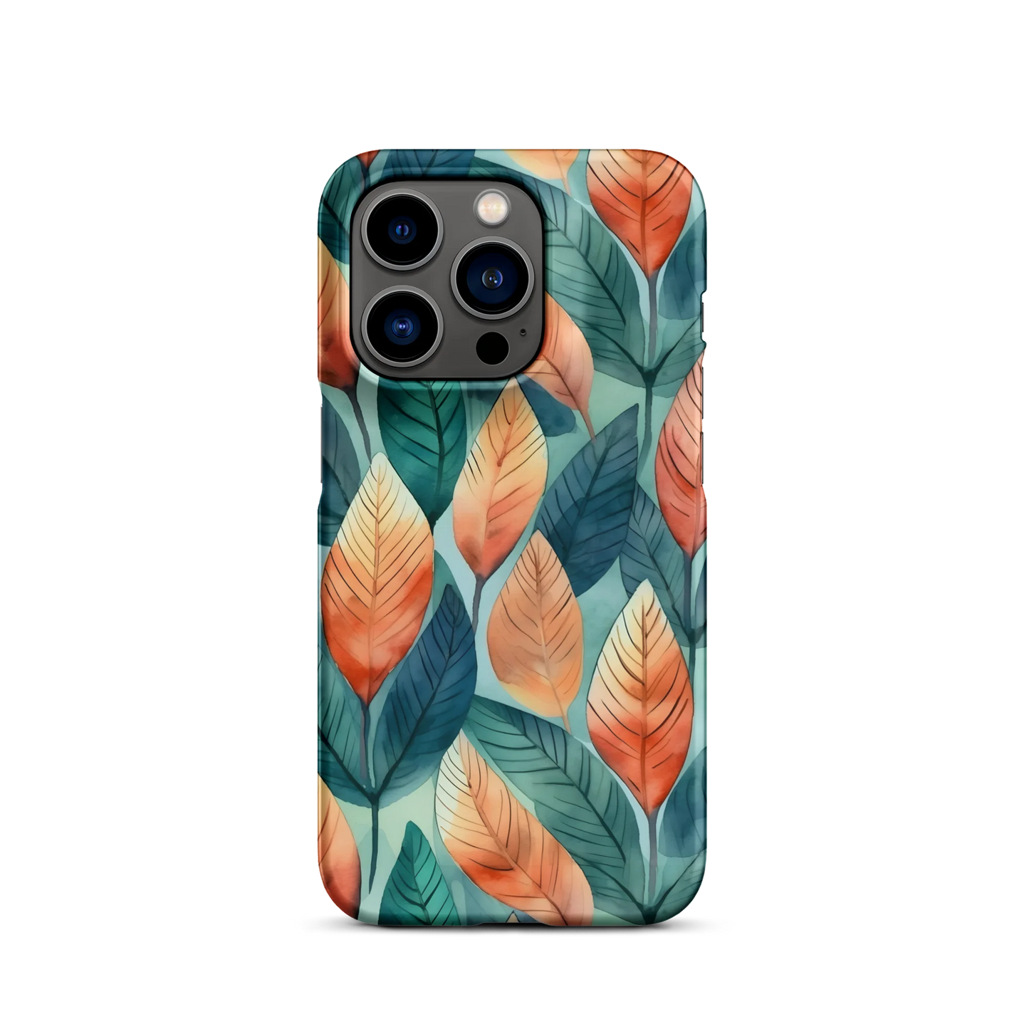 Leafy Minimalism iPhone Case