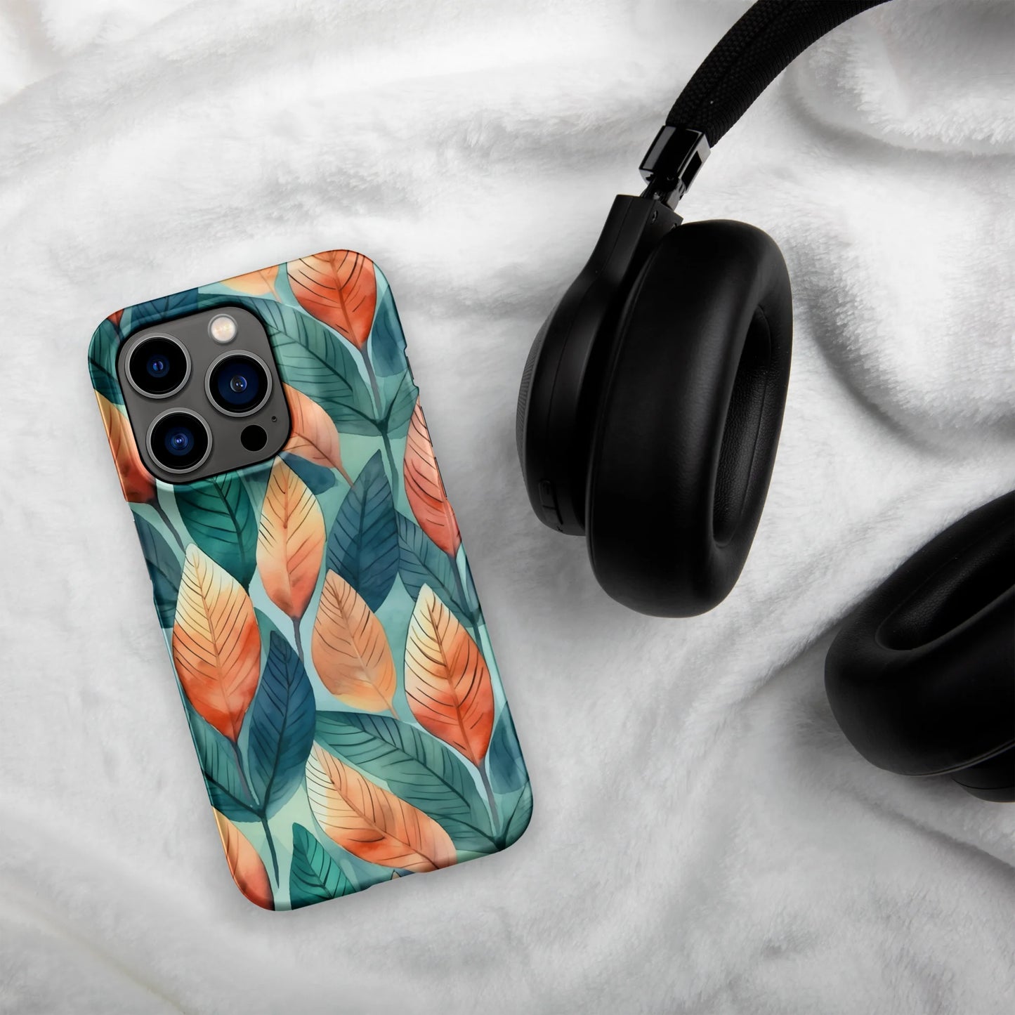 Leafy Minimalism iPhone Case