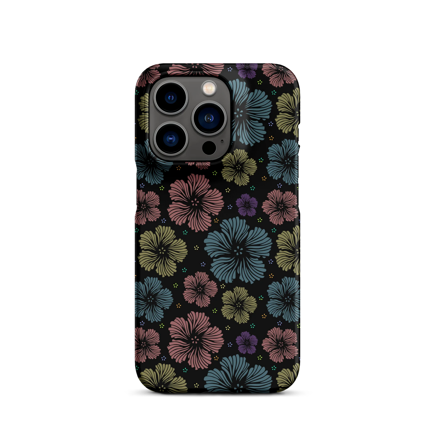 Clean Floral Vibes iPhone Case