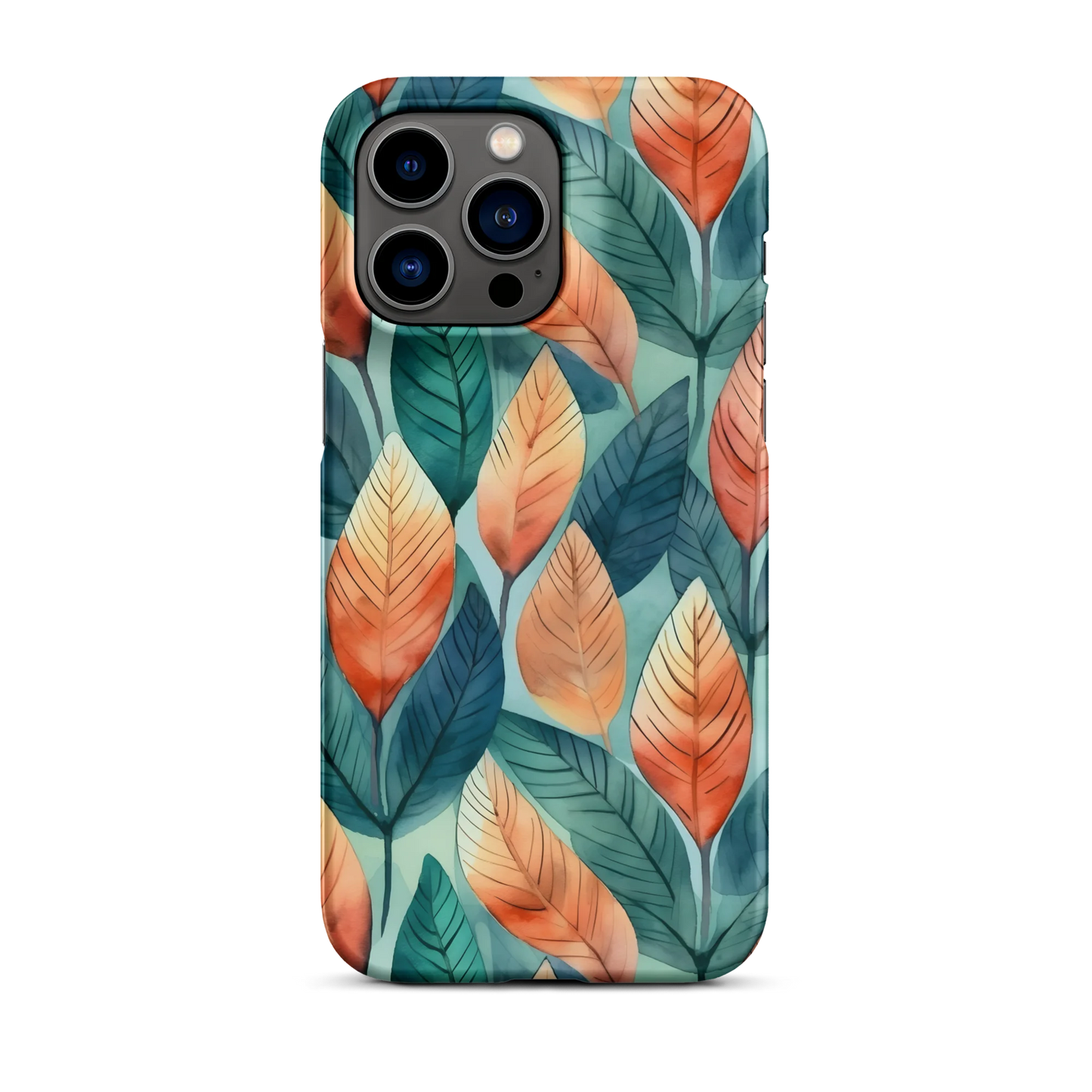 Leafy Minimalism iPhone Case