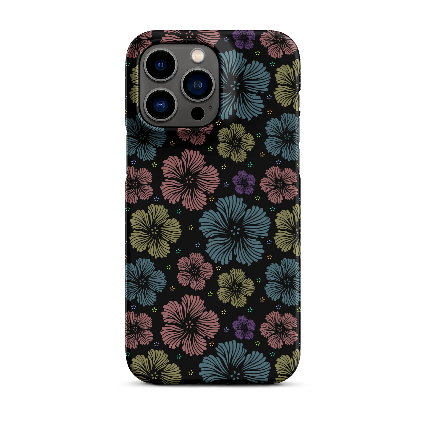 Clean Floral Vibes iPhone Case