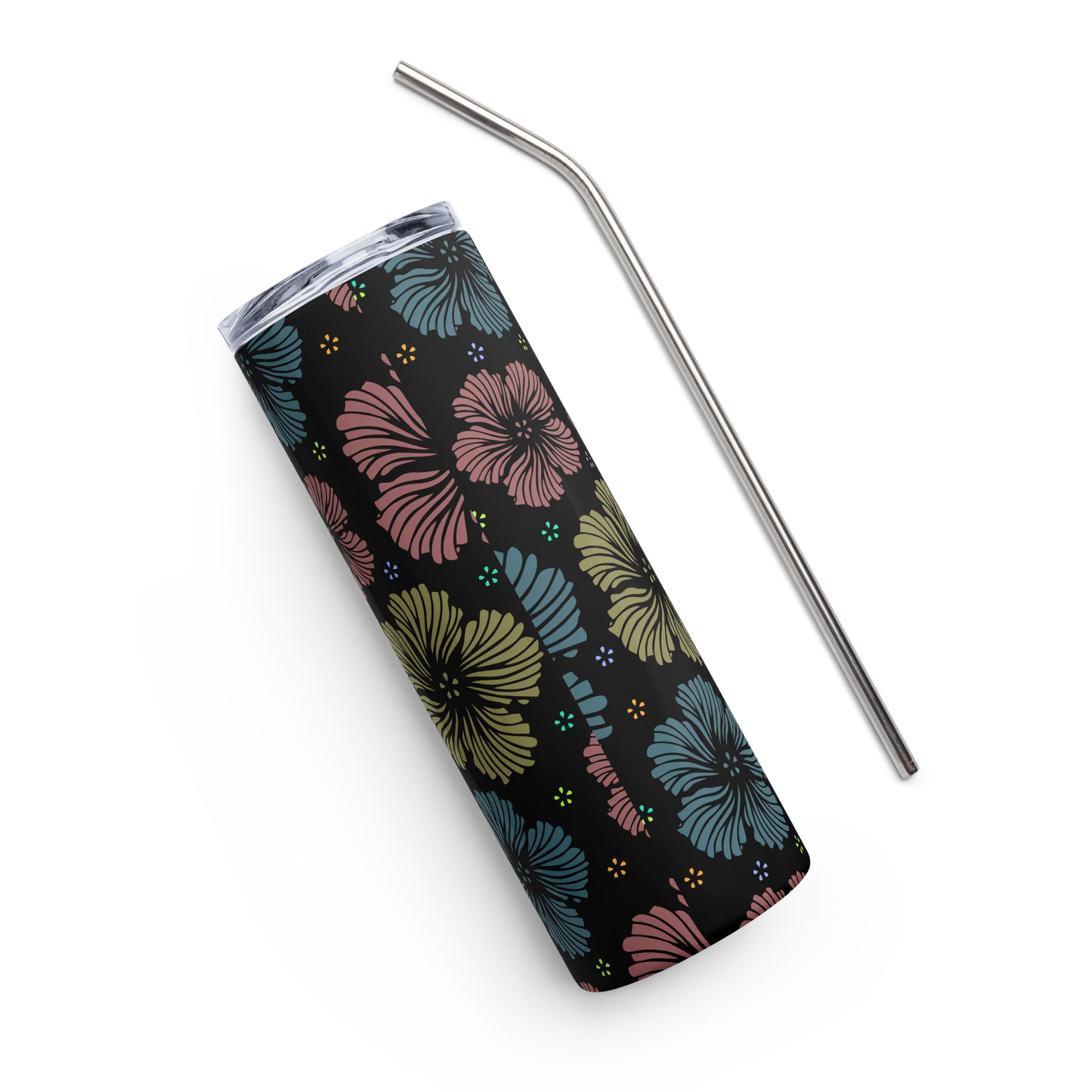 Clean Floral Vibes Tumbler